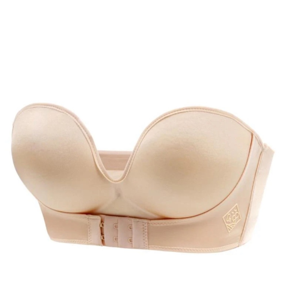 Magic Strapless Front Buckle Bra